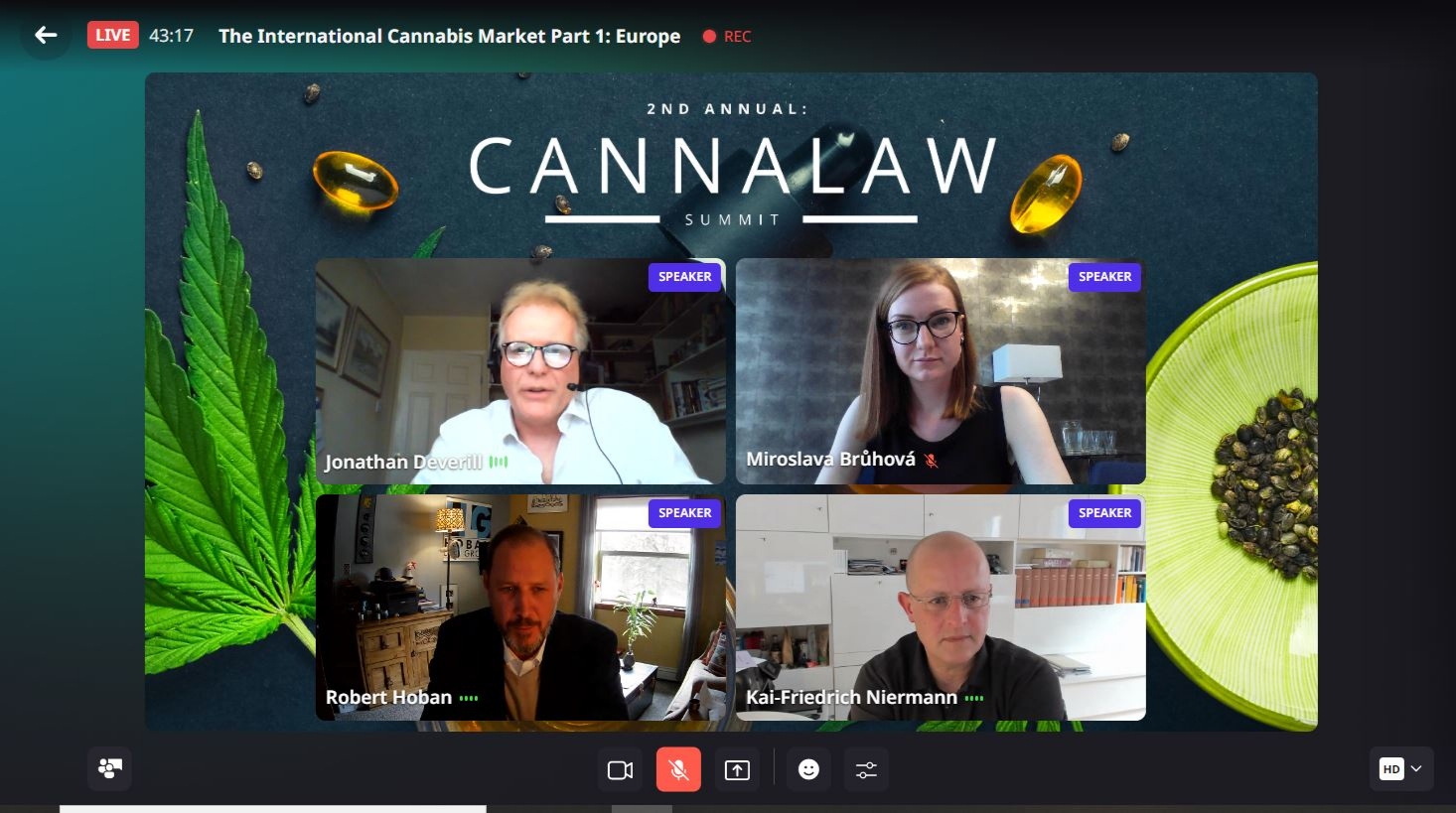 Právní specialistka v cannalaw: Není to o prodeji marihuany, o trávě na hulení. Na celou oblast se napojuje výzkum a vývoj